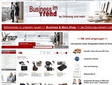 Tablet Screenshot of business-im-trend.de